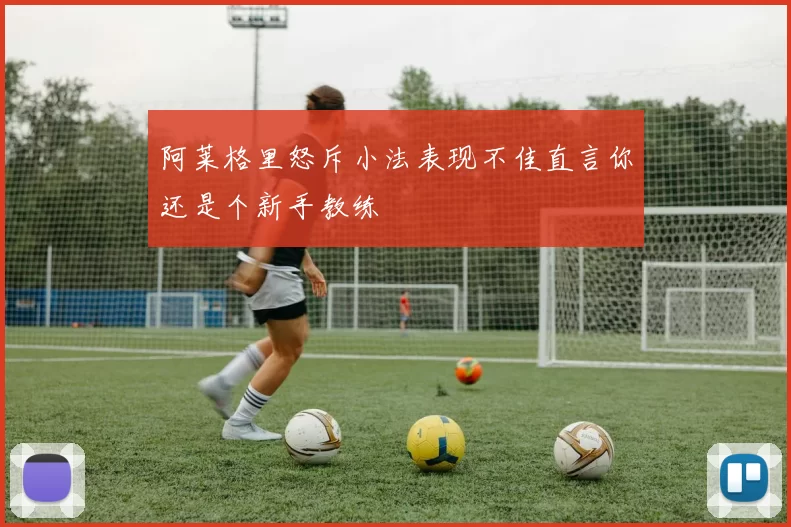 阿莱格里怒斥小法表现不佳直言你还是个新手教练